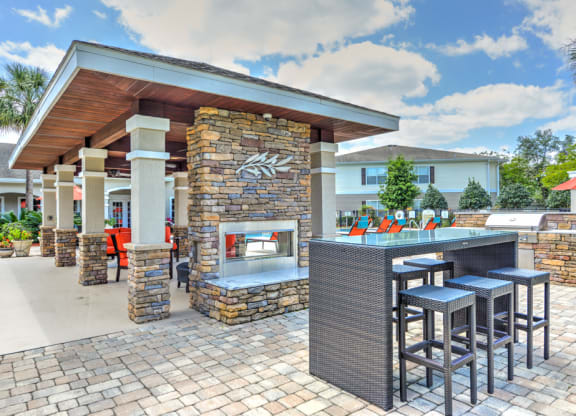 Addison Landing Poolside Area