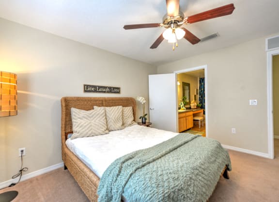 Addison Landing Model Bedroom
