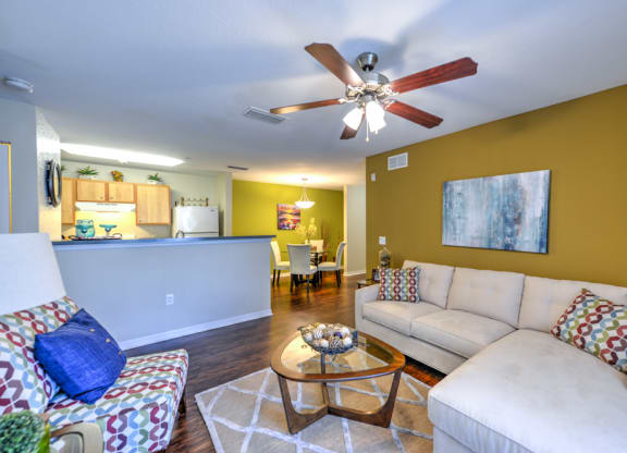 Addison Landing Model Living Room