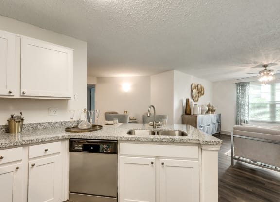Bahia Cove Apartments Model Kitchen