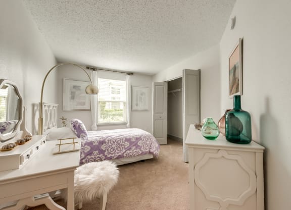 Bahia Cove Apartments Model Bedroom