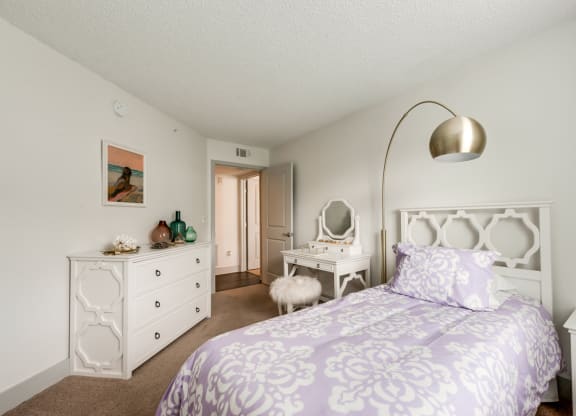 Bahia Cove Apartments Model Bedroom
