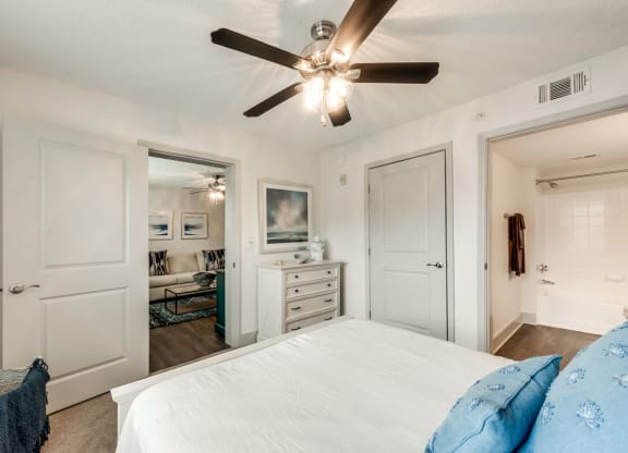 Bahia Cove Apartments Model Bedroom