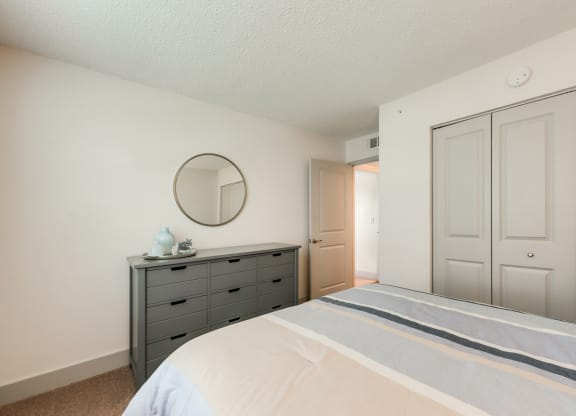 Bahia Cove Apartments Model Bedroom