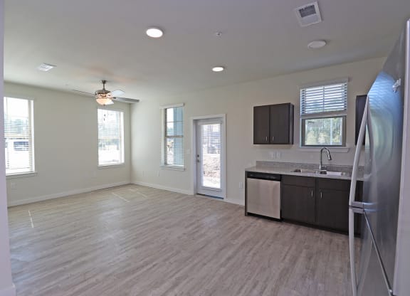 Sydney Trace Apartments Open Concept Kitchen and Living Room