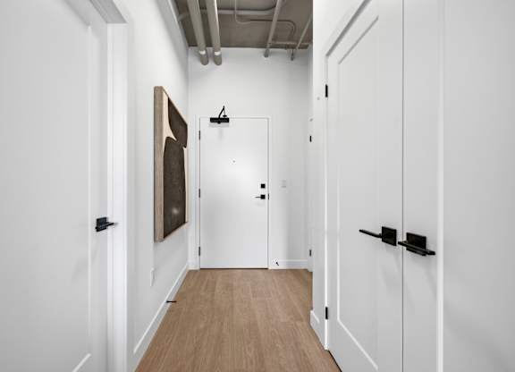 Hallway with Doors at Richmond Square, London, N6A 5M8