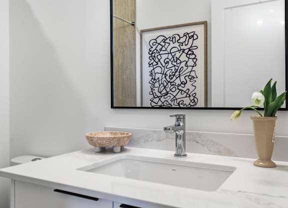 Bathroom with Sink at Richmond Square, Ontario