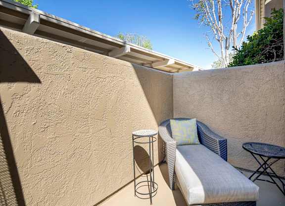 Patio with lounger