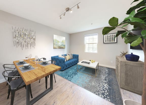 Anacapa - living room and dining area  at Mission Hills, Camarillo, CA, 93012