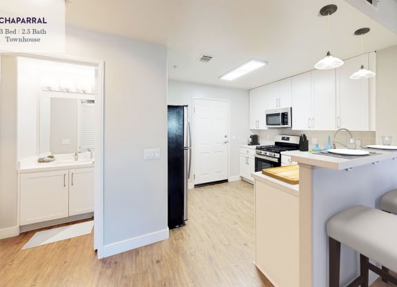 Chaparral - kitchen  at Mission Hills, California, 93012