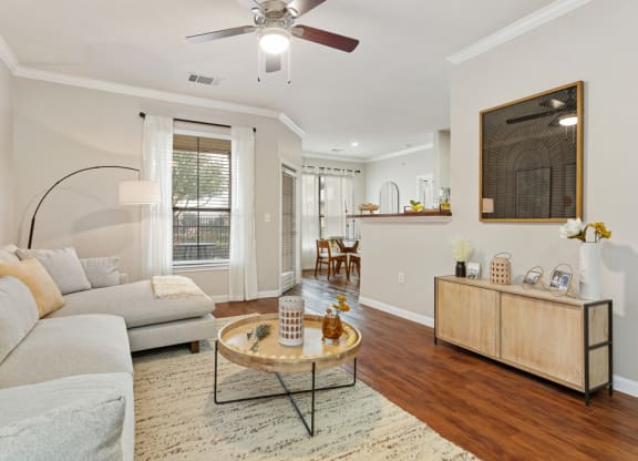 Large living rooms ready for you to entertain! at The Fairways at Star Ranch, Texas, 78634