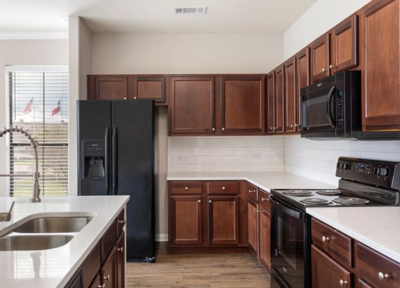 Updated, gourmet kitchens! at The Fairways at Star Ranch, Hutto, Texas