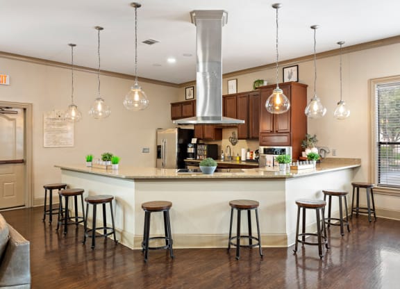 Entertain in the club house kitchen! at The Fairways at Star Ranch, Hutto