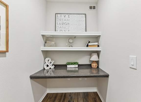 Work Desk at Stone Oak @ Parmer, Austin, Texas