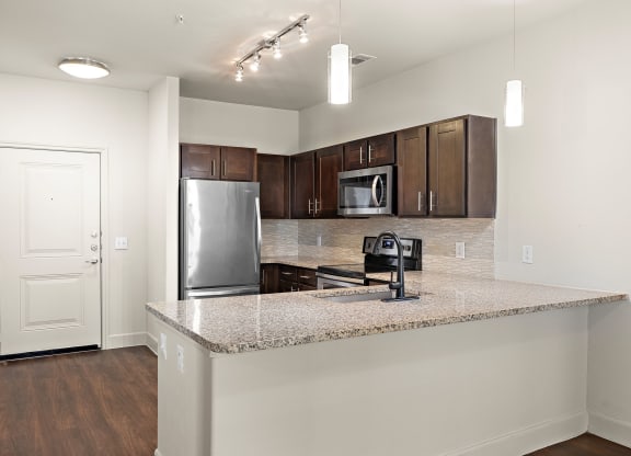 Granite Countertop at North Creek, Texas, 78634