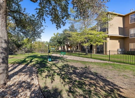 dog park at Sonterra Apartment Homes, Austin, TX, 78726