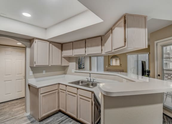 Granite Countertop at San Montego Apartments, Mesa, Arizona