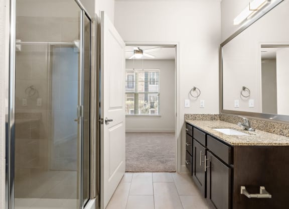 Bathroom With Bathtub at North Creek, Hutto, TX