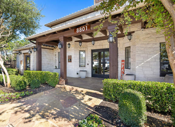 the front of our office building at Sonterra Apartment Homes, Austin, TX, 78726