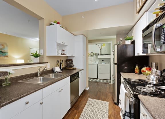 Large, galley style kitchens  at Stone Oak @ Parmer, Austin