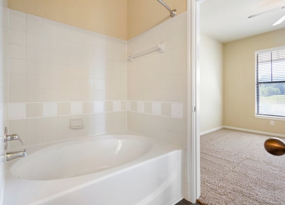 Large Garden Tubs (In some homes) at Las Brisas Apartment Homes, Round Rock, Texas