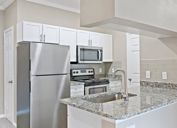 Beautiful Updated Kitchens at Ventana Oaks Apartments, Austin, Texas