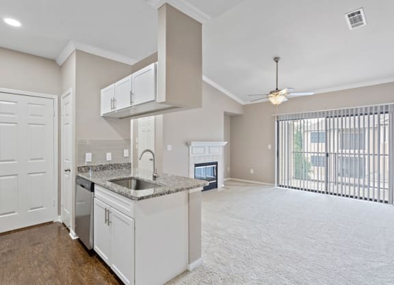 Kitchen Unit at Ventana Oaks Apartments, Austin, Texas