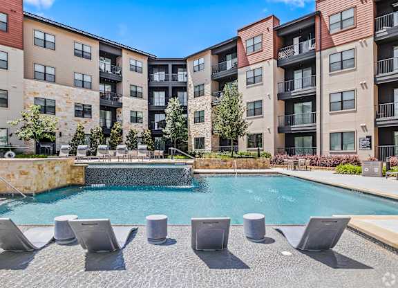 Pool With Sundecks at Aurora Watson Branch, Texas