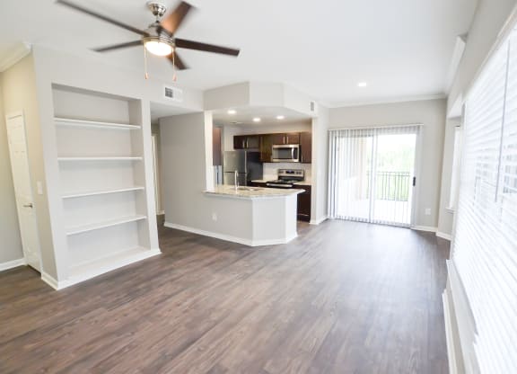 Beautiful upgraded kitchen with stainless steel appliances at The Legends at Eagle Mountain Lake, Fort Worth, TX, 76179