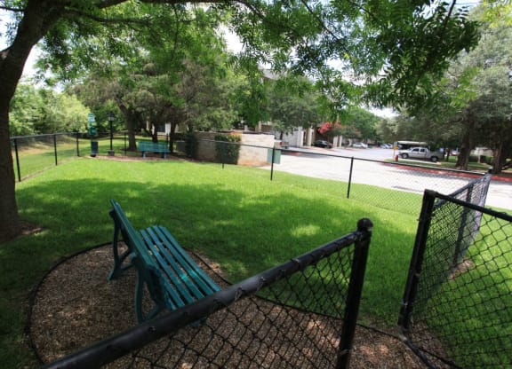Dog Park at Ventana Oaks Apartments, Austin, TX, 78717