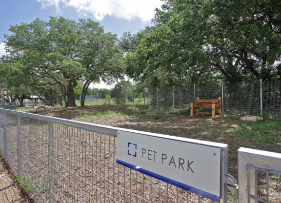 Pet Park at Lakeline East Apartments, Texas, 78613