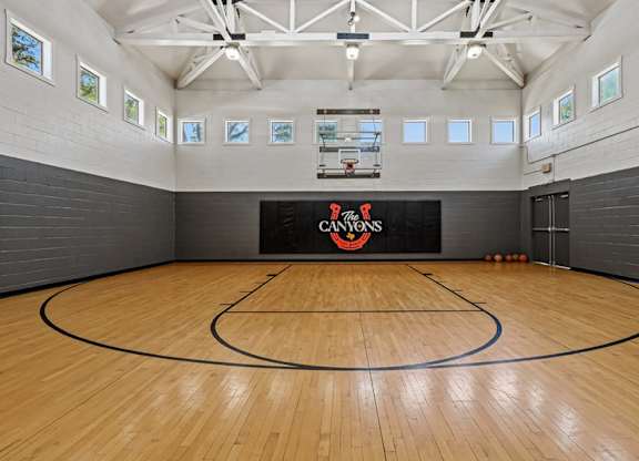 Basketball Court at The Canyons Apartments, Texas, 76116
