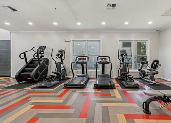 Cardio Machines at The Canyons Apartments, Fort Worth, TX