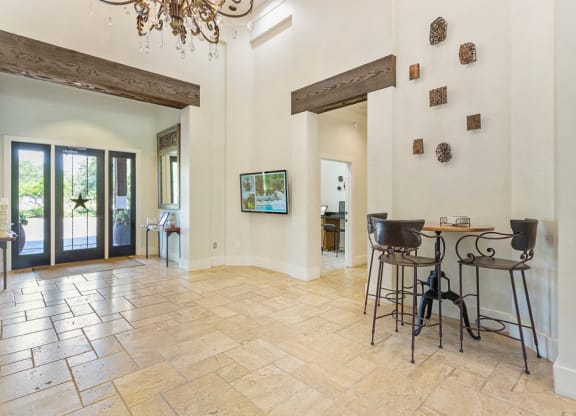 Lobby at Sonterra Apartment Homes, Austin, TX