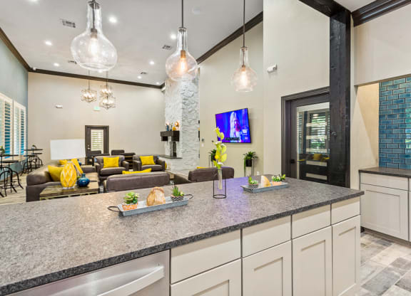 Clubhouse at Sonterra Apartment Homes, Austin, Texas