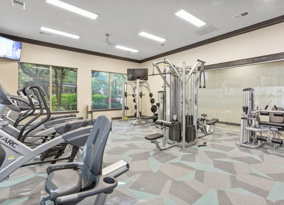 State-Of-The-Art Gym And Spin Studio at Sonterra Apartment Homes, Austin, 78726