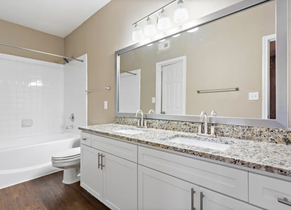 Bright Bathroom  at Stone Oak @ Parmer, Texas