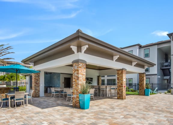 Outdoor Kitchen Space at The Oasis at Lakewood Ranch, Florida, 34211