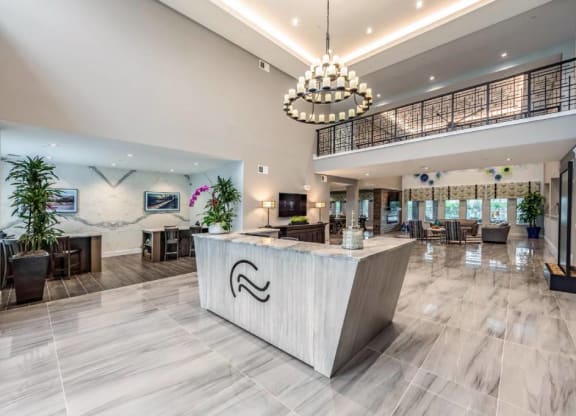 Clubhouse Front Desk at The Oasis at 301, Florida, 33578