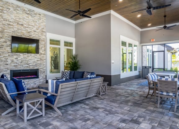 the clubhouse at the wyndham apartments in lubbock, tx at The Oasis at Manatee River, Bradenton, FL