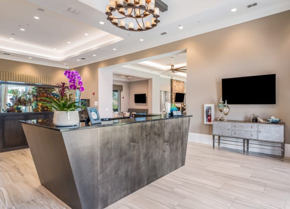 Front_Desk at The Oasis at Crosstown, Orlando, Florida