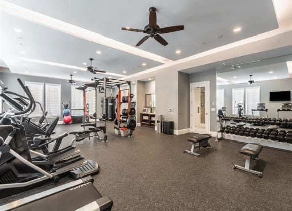 Gym at The Oasis at Plainville, Plainville