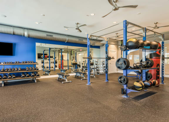Fitness Center at The Oasis at Moss Park Preserve, Orlando, FL, 32832