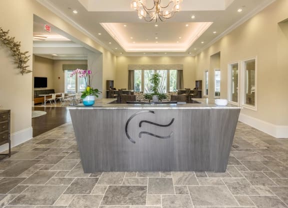 Front Desk at The Oasis at Highwoods Preserve, Tampa, FL, 33647