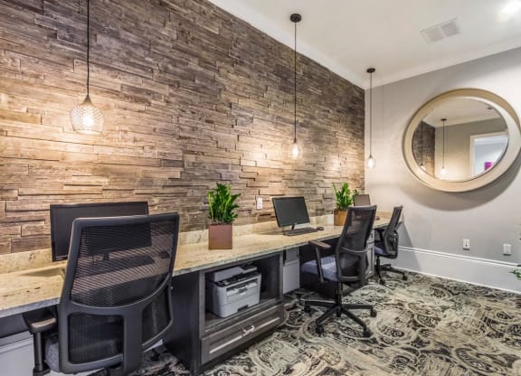 Business Center at The Oasis at Highwoods Preserve, Tampa, FL