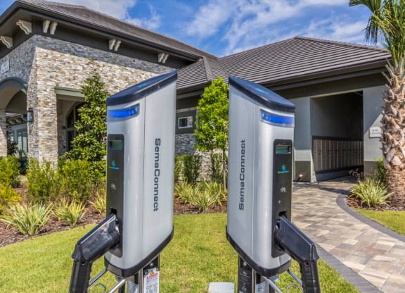 Charging Station at The Oasis at Highwoods Preserve, Tampa, 33647