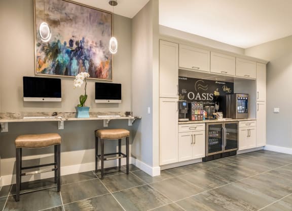 Business Center at The Oasis at Moss Park Preserve, Orlando, FL, 32832