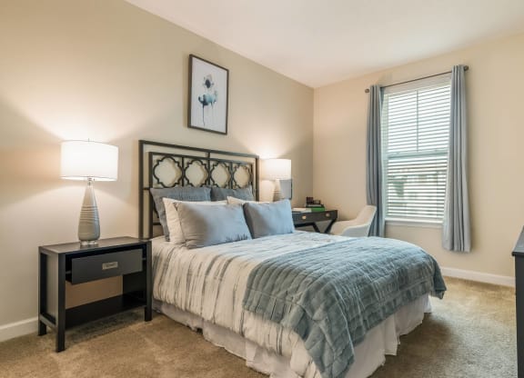 Bedroom With Expansive Windows at The Oasis at Moss Park Preserve, Orlando, 32832