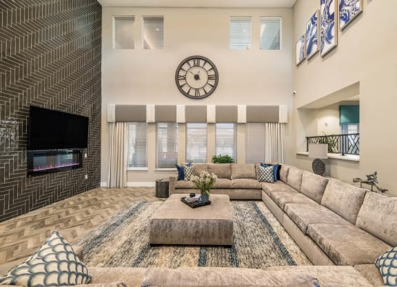 TV Lounge at The Oasis at Moss Park Preserve, Orlando, 32832
