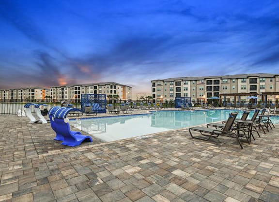 View of the Pool at The Oasis at Cypress Woods, Fort Myers, 33966
